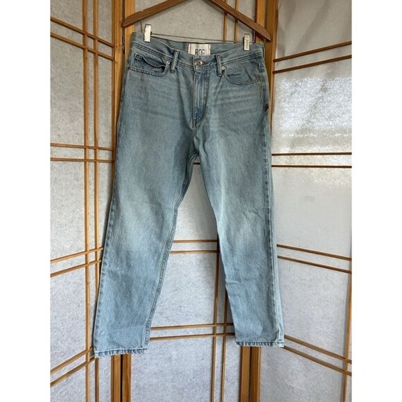 BDG Urban Outfitters Men's 32x32 Dad Slim Taper Fit Jeans Light Wash Blue Cotton - Picture 1 of 11